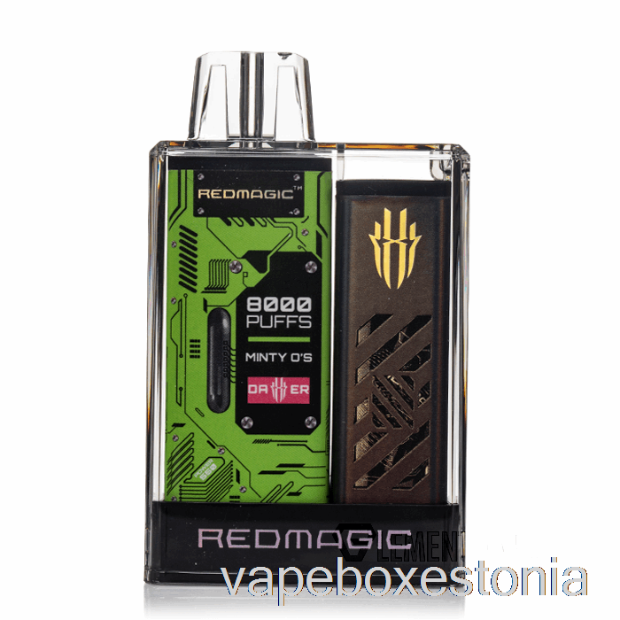 Vape Box Estonia Redmagic Dagger 8000 ühekordsed Minty O's